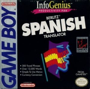 Berlitz Spanish Language Translator ROM