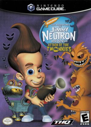 Nickelodeon Jimmy Neutron Boy Genius Attack Of The Twonkies ROM