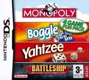 4 Game Fun Pack - Monopoly + Boggle + Yahtzee + Battleship ROM