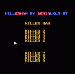 Killerman (Bomberman Collection Hack) ROM