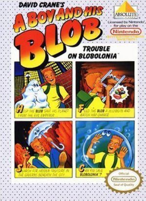 ZZZ UNK Boy And His Blob - Trouble On Blobolonia, A (Bad CH4) ROM