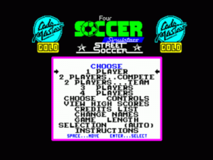 4 Soccer Simulators - 11-a-Side Soccer (1989)(Codemasters Gold)[48-128K] ROM