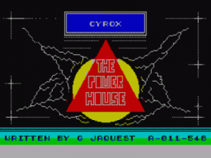 Cyrox (1986)(The Power House) ROM