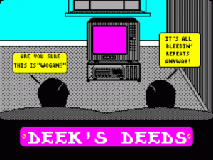 Deek's Deeds (1990)(Bass-On) ROM