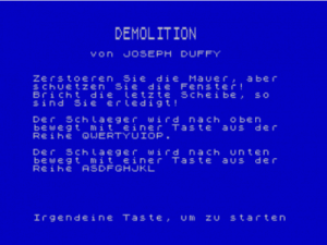 Demolition (1984)(Dorling Kindersley Software)(de)