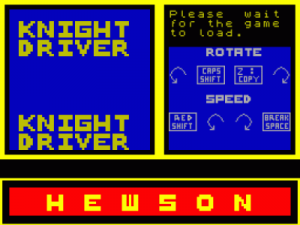 Knight Driver (1984)(Hewson Consultants)[a] ROM