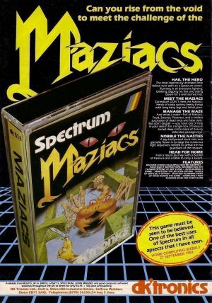 Maziacs (1983)(DK'Tronics)[a] ROM