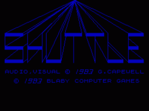 Shuttle (1983)(Blaby Computer Games)(Side B)