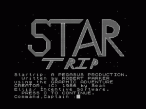 Star Trip (1991)(Pegasus Developments)