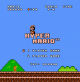 Hyper Mario (SMB1 Hack)