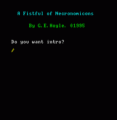 A Fistful Of Necronomicons (1995)(Zenobi Software)