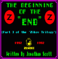Beginning Of The End, The (1992)(Zenobi Software)
