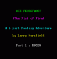 Die Feuerfaust - The Fist Of Fire (1995)(FSF Adventures)(Side B)